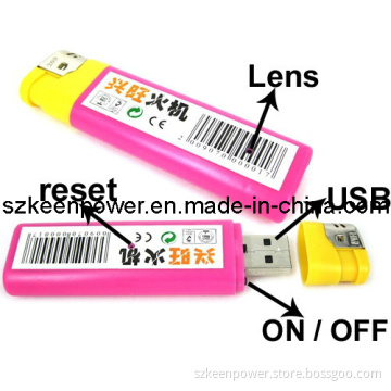 4GB Lighter Camera Support Video Recording and Take Photos